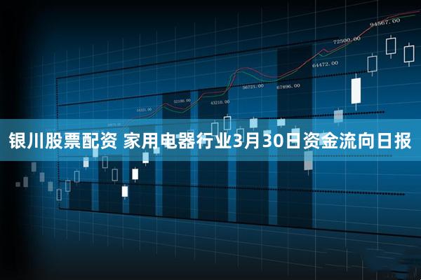 银川股票配资 家用电器行业3月30日资金流向日报